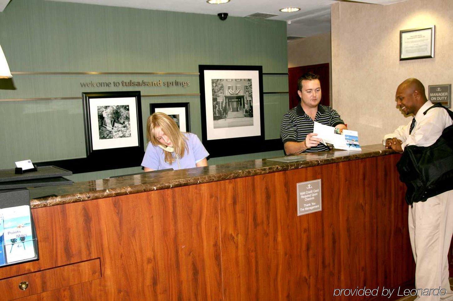 Hampton Inn Tulsa Sand Springs Interior foto